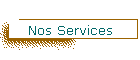 Nos Services